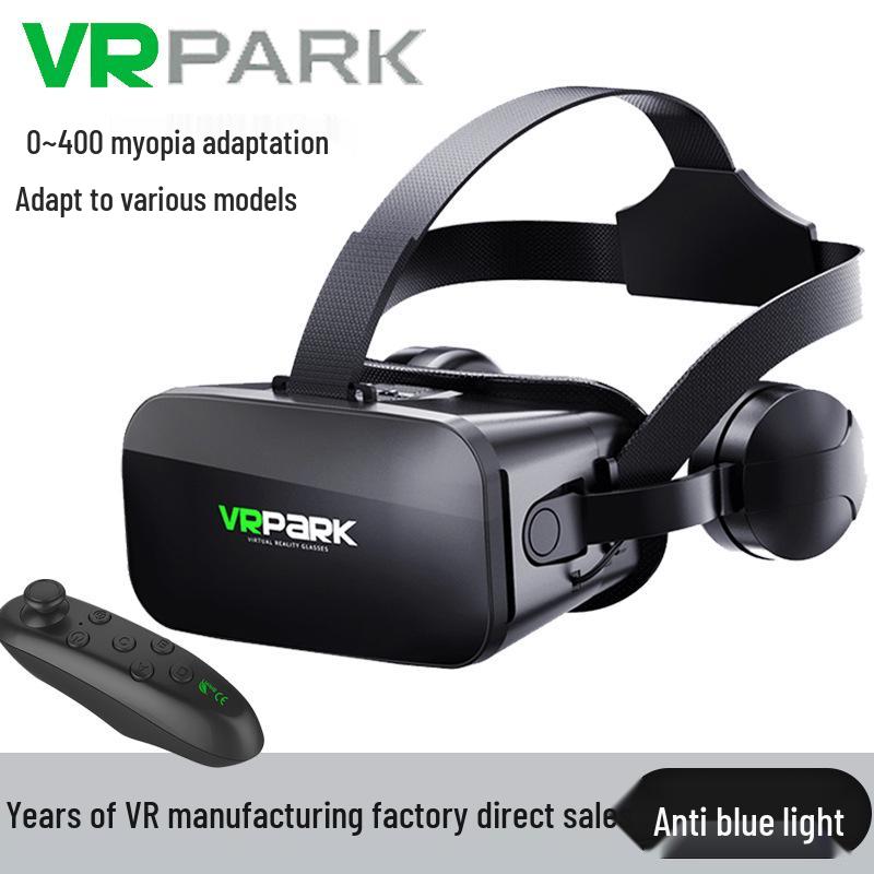 Óculos Inteligentes VRPARK: Headset VR de Alta Definição para Filmes e Jogos com Bluetooth - Experiência Tudo-em-Um