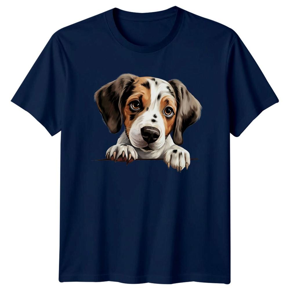 Cute Spotted Puppy Dog Breed Portrait Pet Animal Lover TShirt