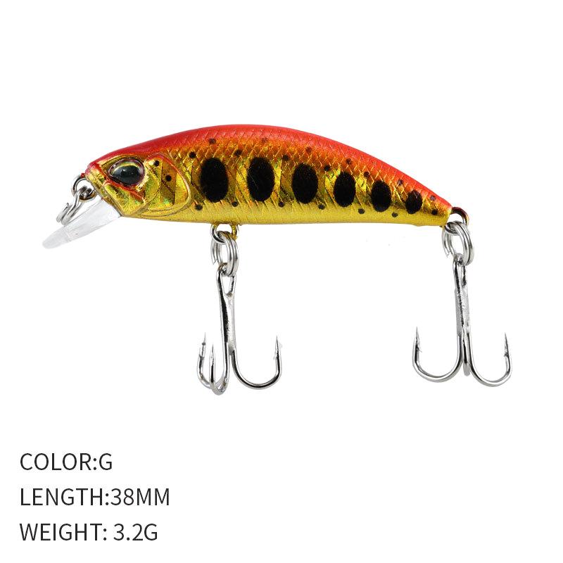 38Mm 3.2G Mini Sinking Minnow Fishing Lures Jerkbaits Peche Artificial Bait Wobbler Lure For Trout Bass Carp Fishing