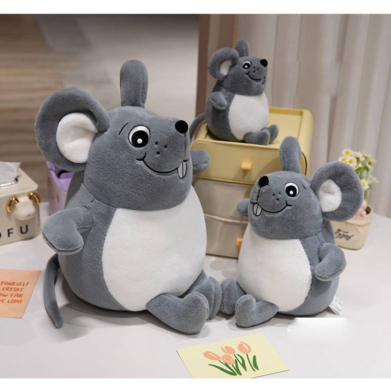 Mouse Plush Animal Toy Fashion Comfortable Cute Doll Children Holiday Gift