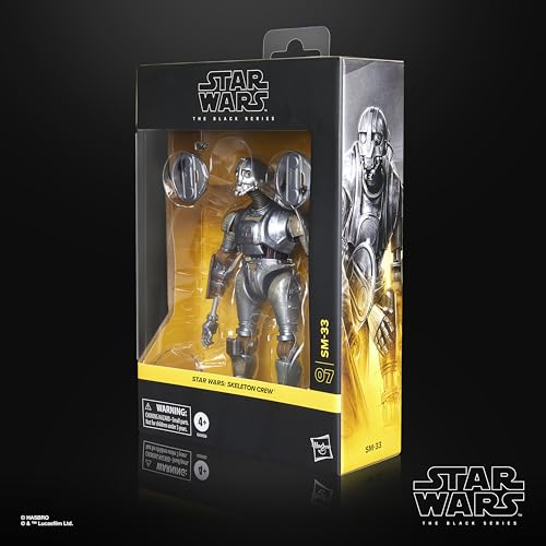 Hasbro Star Wars Black Series SM-33, Star Wars: Skeleton Crew Deluxe Collection 15cm Action Figure G0656, Authentic