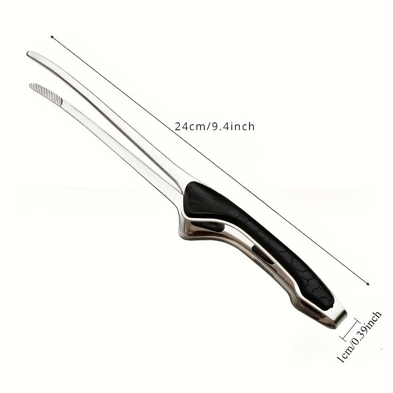 3pcs Stainless Steel Meat Tongs , 3 Colors with Textured Grip for Even Heat Distribution, Durable , Safe for BBQ, Grilling, Outdoor Picnics