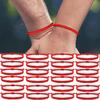 Red Thread Buddhist Bracelets Adjustable Size for Women Men Handmade Knot Amulet Red Rope Lucky Bracelet Charm Jewelry