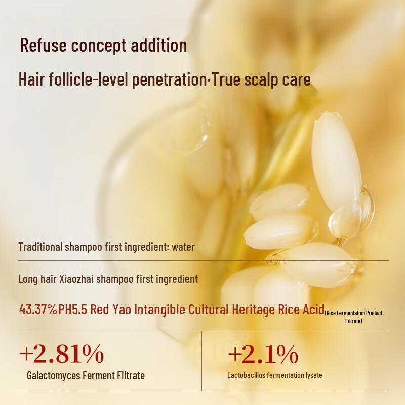 Changfa Xiaozhai Anti-Hair Loss & Volumizing Shampoo 400ml