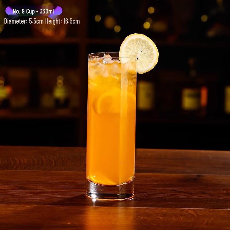 Japanese Style Thick-Bottom Straight Glass Cup