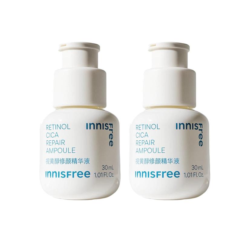 Новая восстанавливающая эссенция Innisfree, против акне, успокаивающая, укрепляющая, увлажняющая, восстанавливающая, отшелушивающая и Корректирующая эссенция с ретинолом Innisfree - 30 мл 2 жёлтый