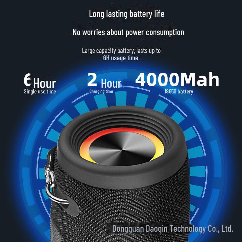 L10 Portable Waterproof Bluetooth Speaker with High Volume Subwoofer