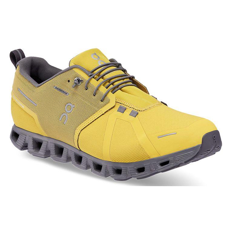 On Running Cloud 5 Waterproof Mustard Rock Men Sneakers 59.98529