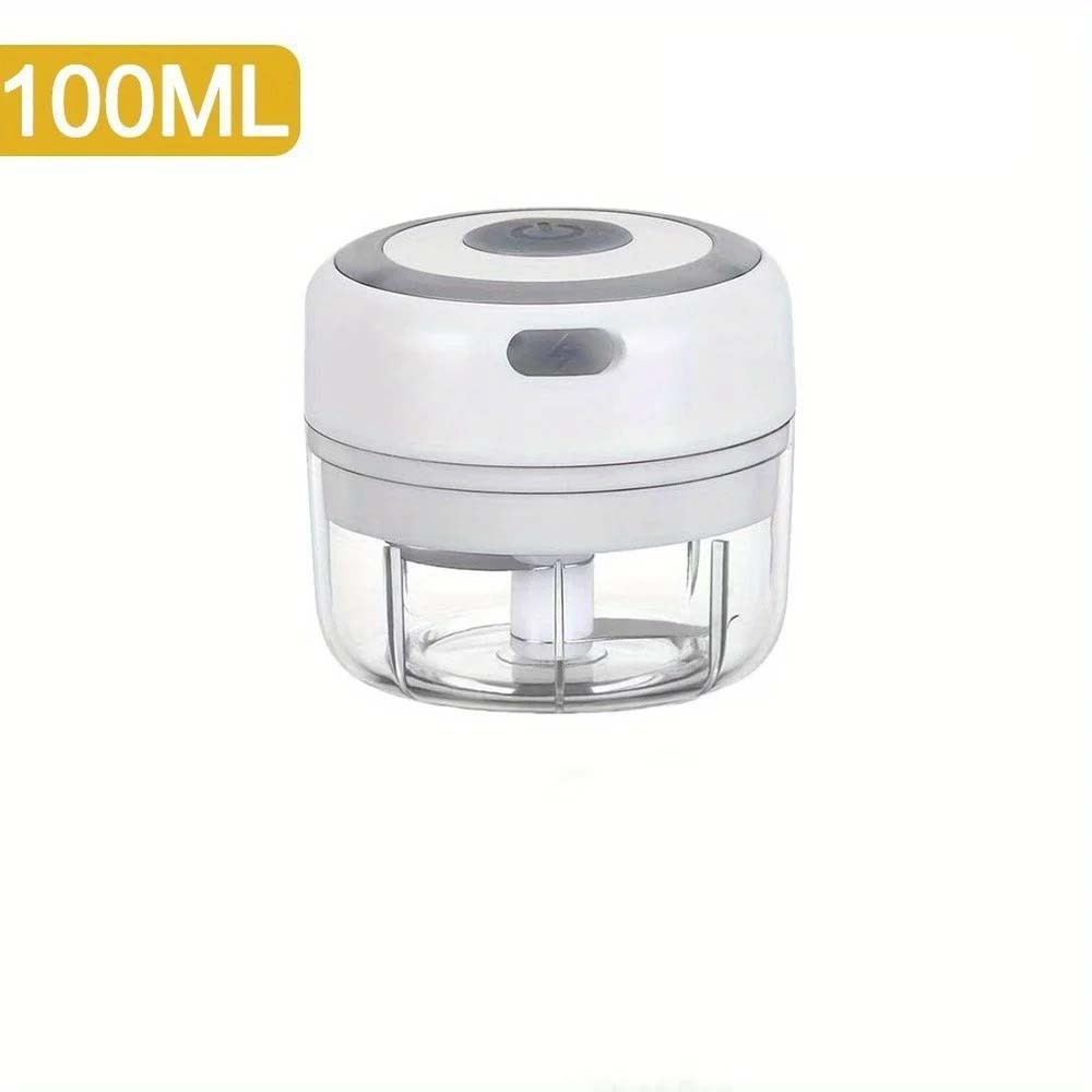 Electric Mini Garlic Mincer 100/250ML USB Vegetable Onion Chopper Portable Small Food Processor for Ginger Chili Vegetables 3
