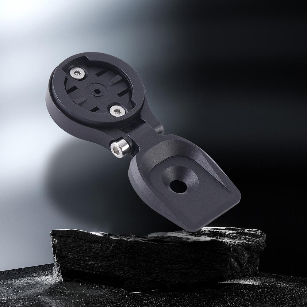 Bicycle Computer Mount Adjustable Bicycle Computer Stem Mount Holder Speedometer Support Stand for Garmin Bryton Wahoo