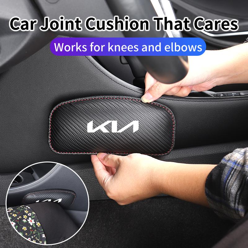Car Knee Pad Elbow Pillow Leg Cushion Hand Support Mat Interior For KIA Sportage Rio Ceed Niro Soul Stonic Sorento Cerato Sedona usgm40
