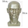 Displaying Head Professional Mannequin Model PVC Male Mannequin for Wigs Hair Making Mannequin Glasses Hat Display Model