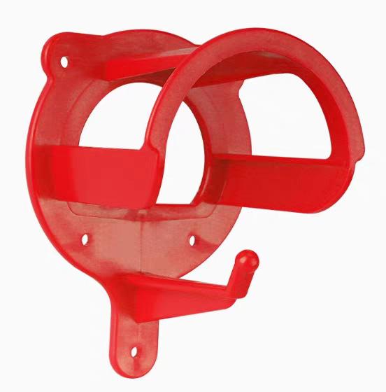 Stable Hook Bridle & Reins Organizer Rack for Horse Tack красный