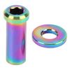 Bike C Caliper Nut   Alloy M6x20mm Rust Resistance Bike C Clamp Fixing Nut Road Bike Accessories with Gasket
