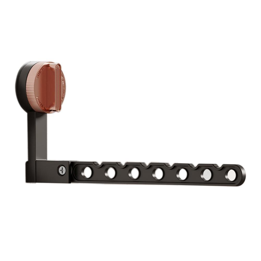 Wall Mounted Suction Cup Clothes Drying Rack Aluminum Laundry Hanger Clothes Rack  for Home