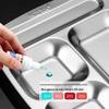 304 Stainless Steel Partitioned Meal Tray