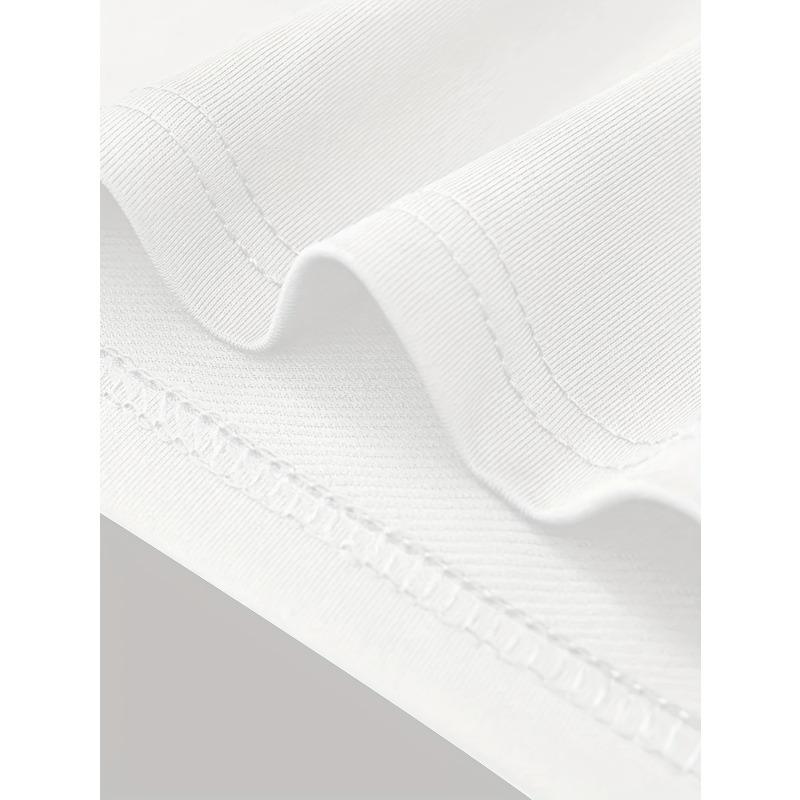 European Sizes Men'S Streetwear Graphic T-Shirt - "Standards" Design with Wolf & Skull Print, Loose Fit Round Neck Tee