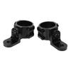 2Pcs Aluminum Alloy Flag Mount Bracket Adjustable Clamp Antenna Mounting Bracket  Buggy