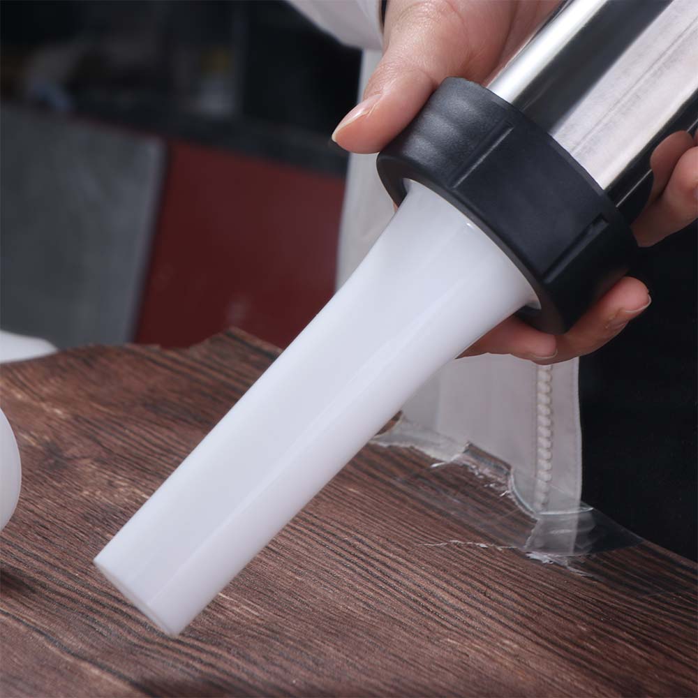 Widened Tube Sausage Maker Stainless Steel Sausage Stuffer Efficient Sausage Filler  Kitchen