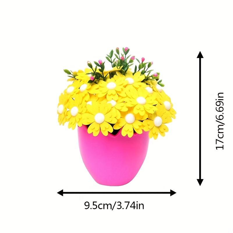 DIY Crafting Material Kit for Home Decor Flower Bouquet (1 Set) - Educational Hand Bouquet Toy with Pearl Flowers, Evening Primrose & Star Elements