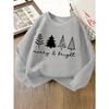 European Sizes [Fashion Sweatshirt] Kids' Fashion Casual Printed Sweatshirt with Round Neck