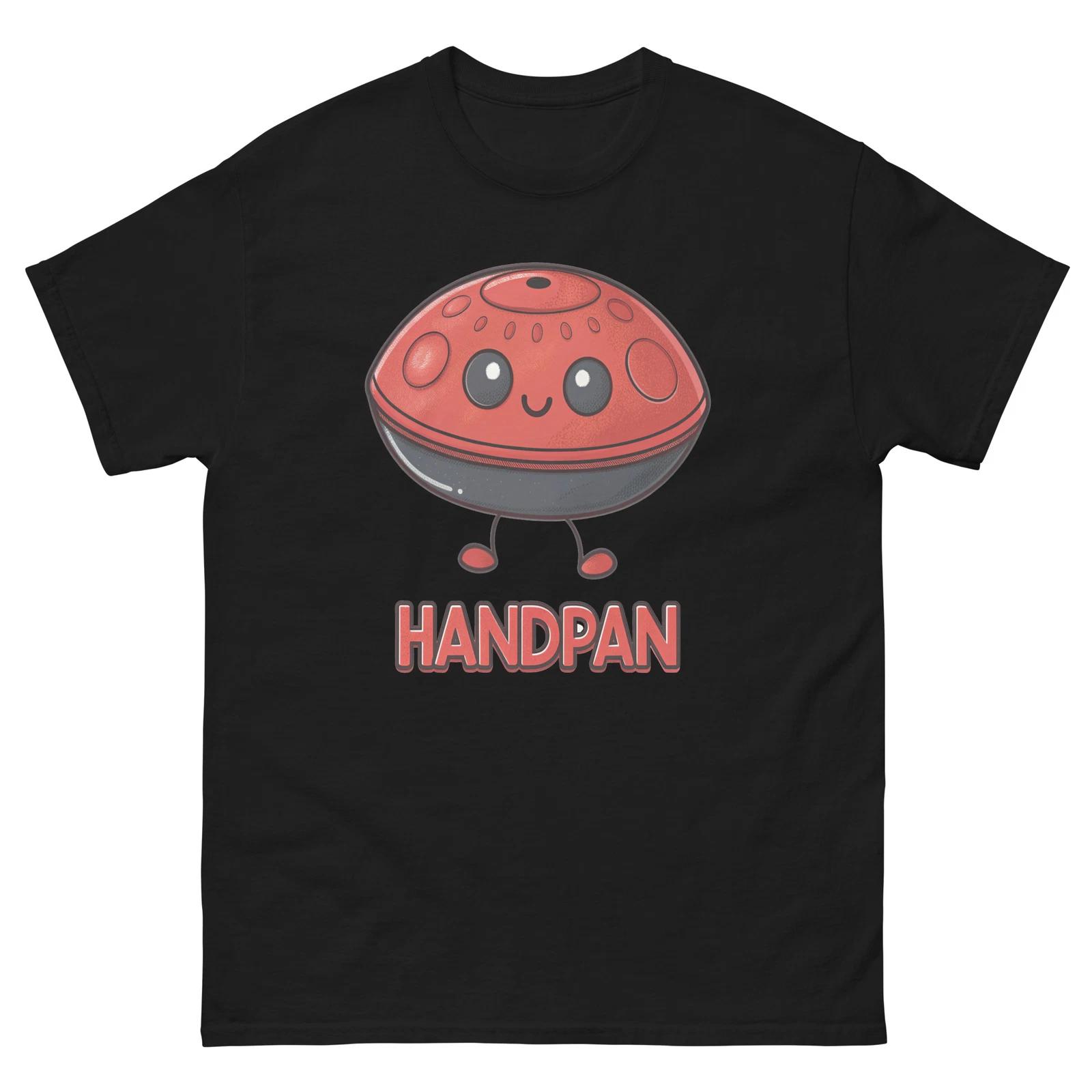 Handpan Musical Instrument Illustration T-Shirt L