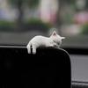 1/4PCS Kawaii Mini Cat Figurines Ornament Cartoon Kitten Statue Gifts For Kids Toys Children Room Decoration Miniature Figurines