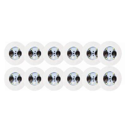 LED-Untersetzer, Packung mit 12 Leuchtenden Untersetzern, LED-Flaschenlichter, Untersetzer-Scheiben mit Aufklebern zu