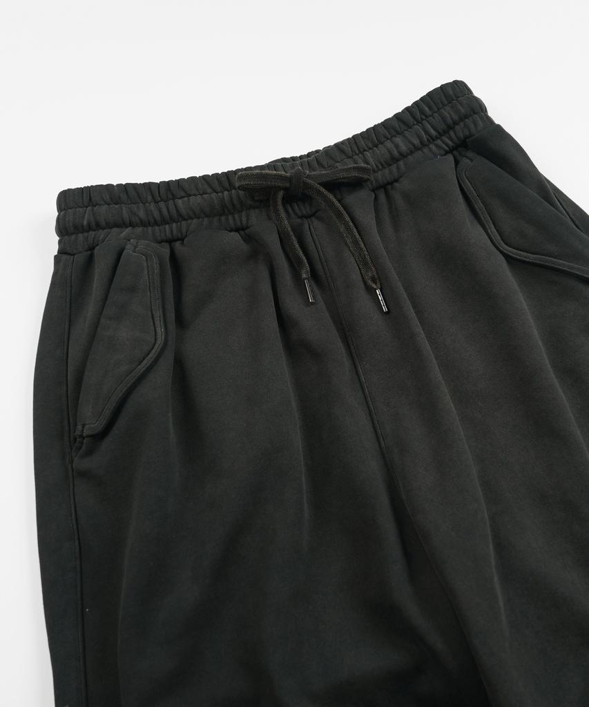 FRIZMWORKS Soft Two Tuck Sweat Pants _ Vintage Charcoal