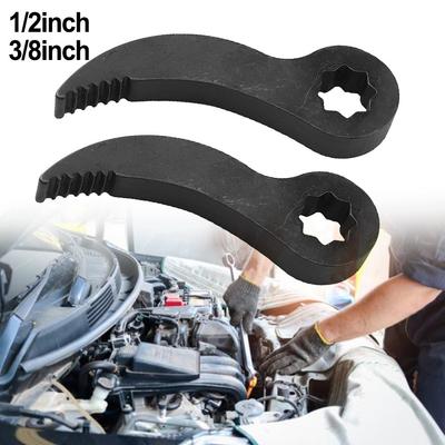 Pry Bar Wrench Adaptor Head New Removal Tool Openend Wrench Fit 1/2inch,3/8inch