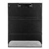 Nursing Clipboard Foldable Handheld Folders Portable Writing Board 3 Layers Secure Paper Grip for Ducuments for Doctors Students