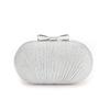 Wedding Bridal Clutch Handbag Women Evening Party Bag Chain Shoulder Bags Elegant Rhinestones Egg Shape Banquet Clutch Purse
