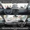 Sunshade Dashmat Protect Carpet Car Accessories 2nd Gen for Jeep Compass 2017 2018 2019 MK2 Anti-Slip Mat Dashboard Cover Pad