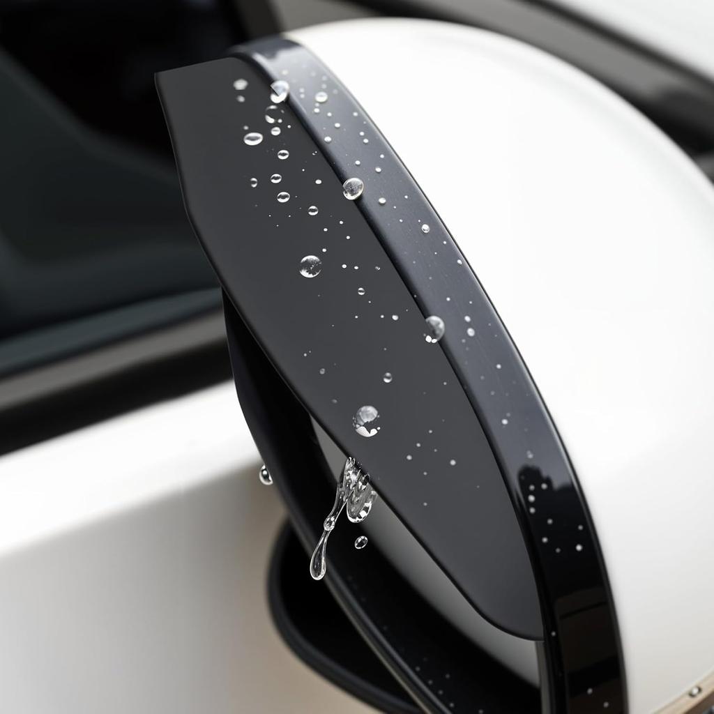 2 Pcs Car Mirror Rain Guard Visor Eyebrow Waterproof PVC Car Side Rear Side Mirror Rain Guards Rainproof Auto Rearview Mirrors Cover Accessories