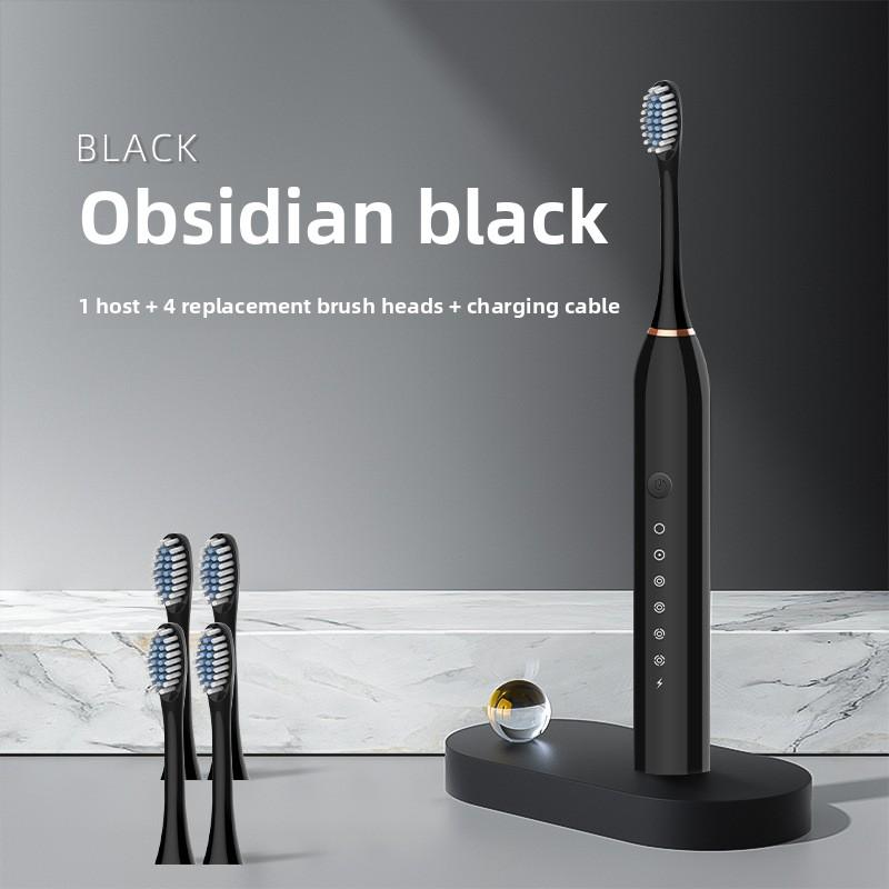 Soft-bristled Toothbrush, Tooth Flusher, Rechargeable Fully Automatic Adult and Children's Universal Electric Toothbrush