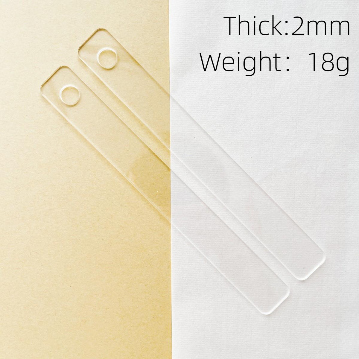 

Multi-Size 2/3/4/5/6mm Clay Thickness Gauge, Soft Ceramic Rolling Guide, Handmade Jewelry DIY Tools