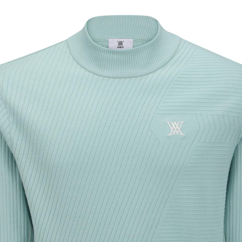 ANEW GOLF Men Fa Mock Neck Sweater_Mt