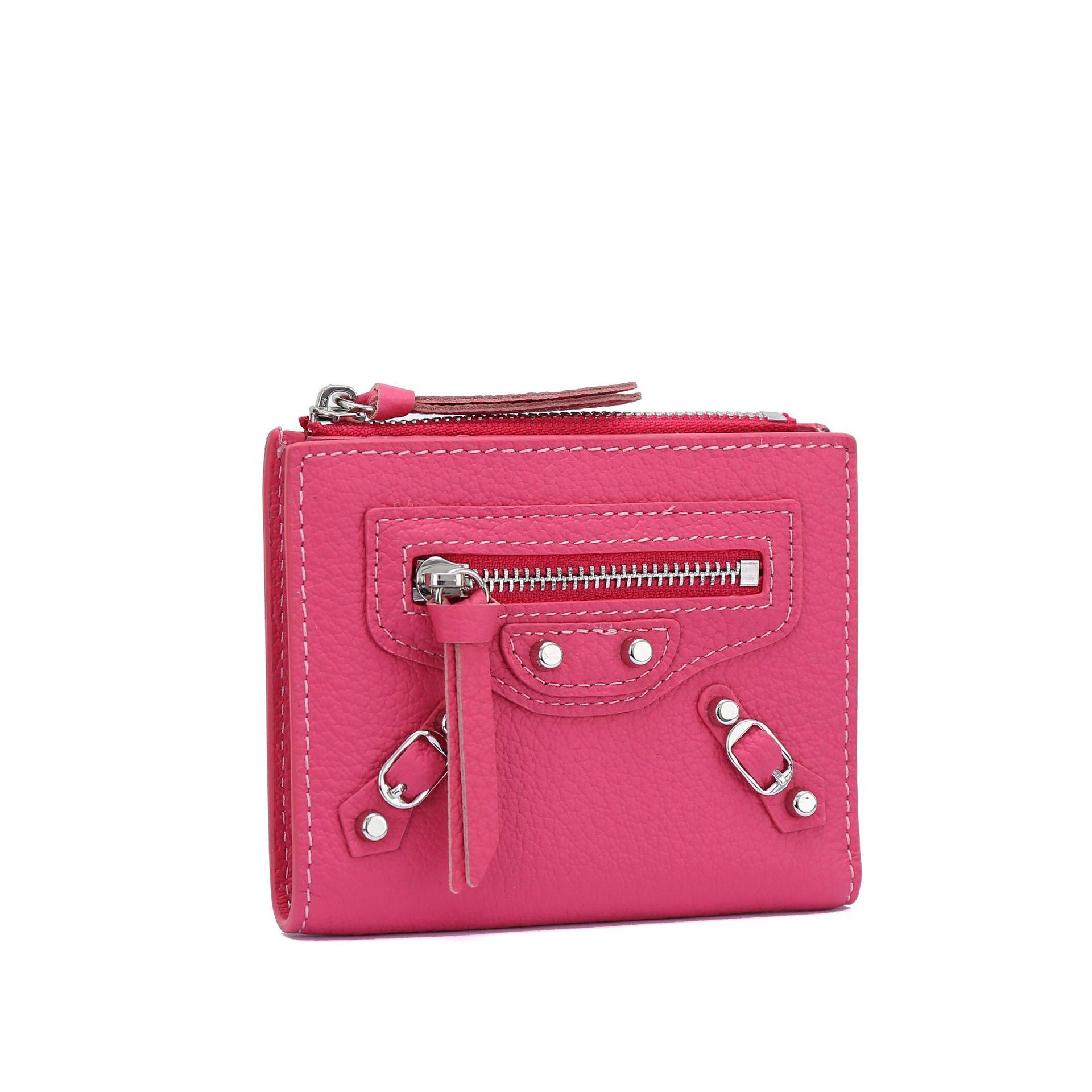 

Короткий кошелек из натуральной кожи, кошелек для монет, модный, маленький квадратный, с несколькими отделениями для карт, контрастный, на кнопке, карман для монет 11x1.5x9CM