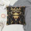Medusa mit antikem kreativem Kunststil Nahtloses Muster Quadratischer Kissenbezug Kissenbezüge Kreativer Kissenbezug für Bett "x"