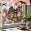 Scratch-proof Acrylic Souvenir 2D America 250th Anniversary Ornament 250 Years Patriotic Hanging Decoration 1776-2026 Commemorative Gifts for