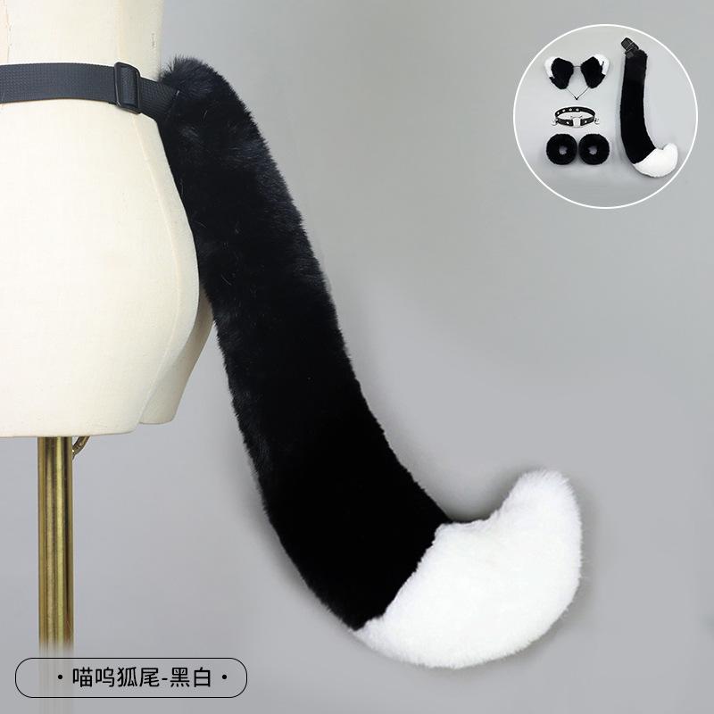 Handmade Japanese Beast Ear Headband Cute Plush Cat Ears Lolita Headdress Fox Ear Accessories Cat Ear Headband