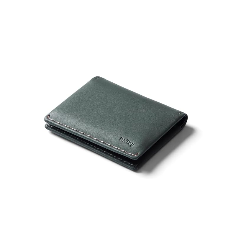 

[Bellroy] Slim Sleeve, slim leather wallet (up to 12 cards and banknotes) - Everglade