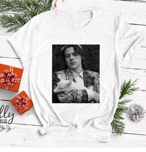 2026 SpringSummer Harry Styles TShirt  Trendy ShortSleeved Tshirt By Harry Styles From Europe and America