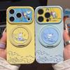 Snoopy bracket is suitable for Apple 11promax mobile phone iphone11 Huawei Xiaomi Love Windows soft case