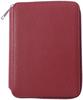 Franklin Planner Microfiber 2 Zipper Binder Classic 20mm Burgundy 86218