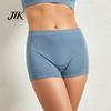 Mini Skirt Inner Shorts Women Safety Pants High Elasticity Solid Color Ice Silk Seamless Anti-exposure Waist Quick Dry Yoga Underpants