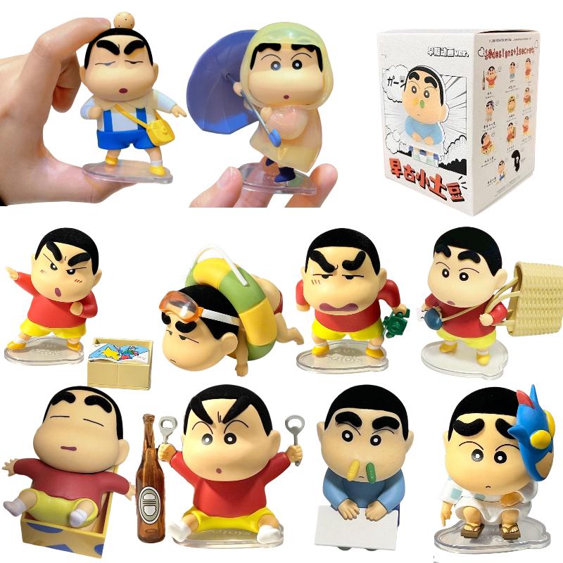 Early Ancient Potato Series Crayon Shin Chans Shinnosuke Nohara Shin Anime Action Figure Desktop Ornaments Doll Toy
