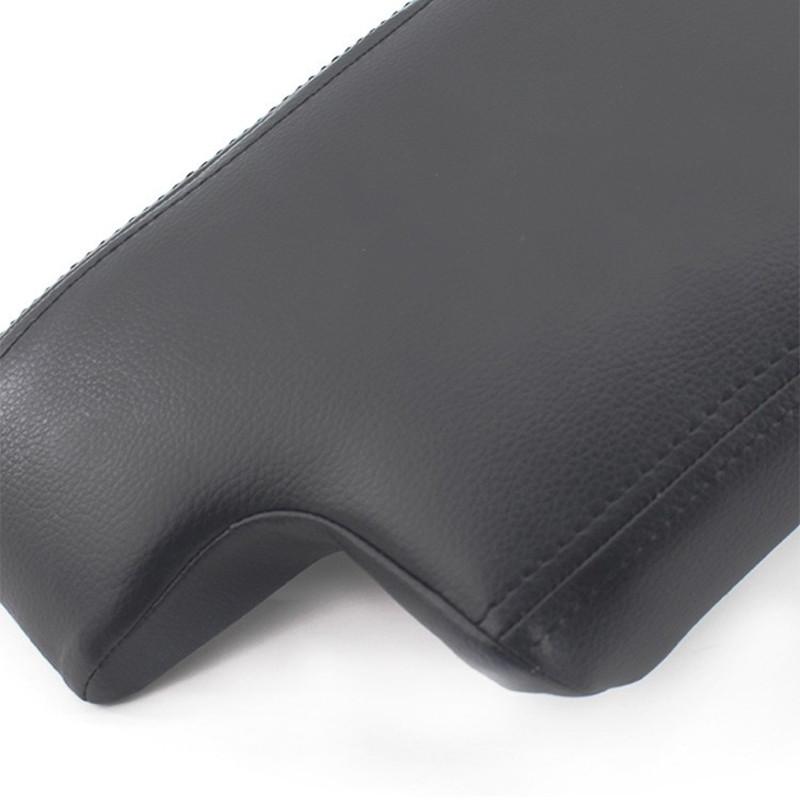 Copertura Coperchio Bracciolo Console Centrale in Microfibra Pelle Pad Bracciolo Auto Pelle di Ricambio Protezione Interni Rivestimento Rinfrescante per BMW Serie 3 E46 1998-2006