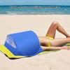 Automatic Shade Tent Head Sunshade Zipper Instant Canopy Mini Beach Sun Shelter for Park Sunbathing Backpacking Dog Pet Fishing