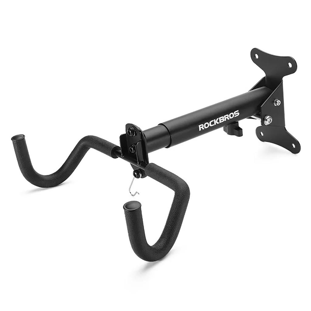 Wall-Mounted Bike Rack - Black
